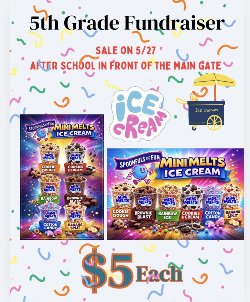 5th Grade Fundraiser - 5/27